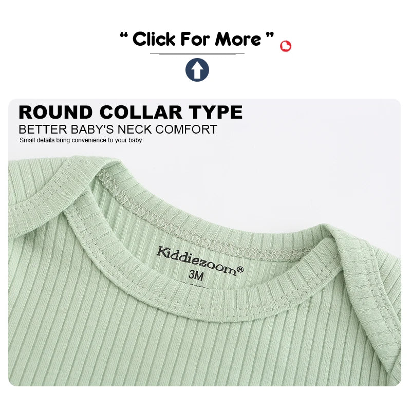 Kiddiezoom 4 Teile/los Unisex Baby Junge Mädchen Bodys Kurzarm Infant Onesies Erste Weihnachten Baby Kleidung