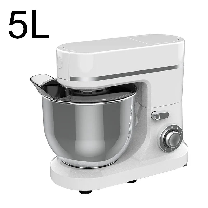 10L Chef machine and noodle machine, stainless steel bowl, high-power egg beater, noodle mixer, egg beater