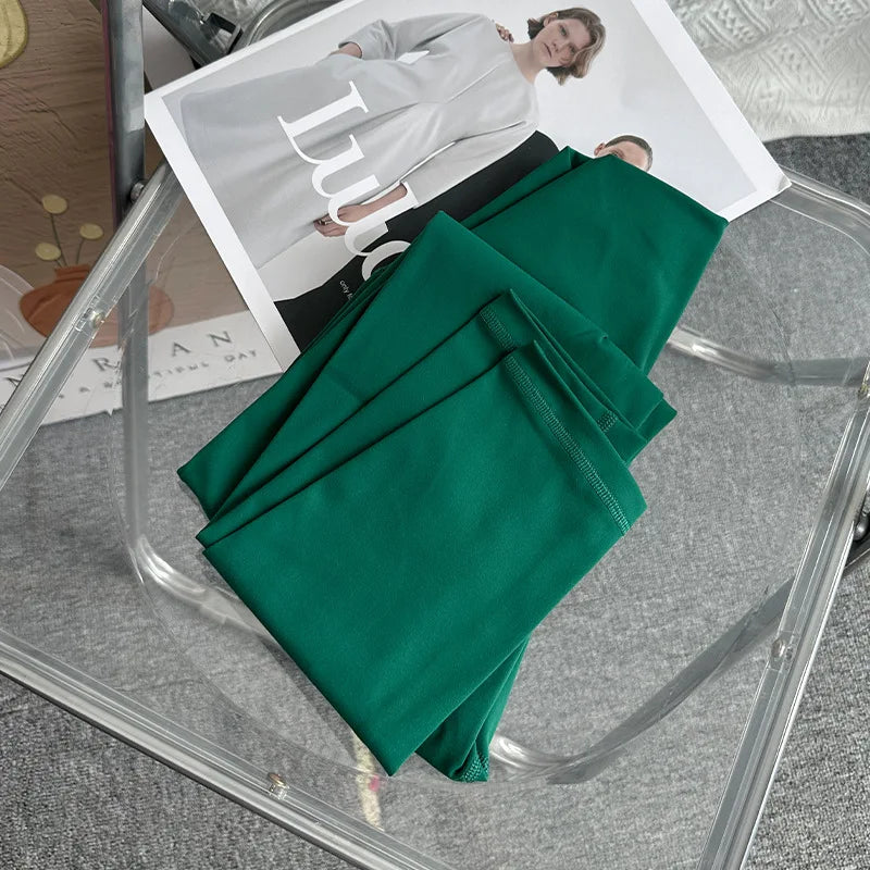 Women's High Waist Butt Lift Yoga Pants - No Camel Toe, Buttery Soft Naked Feeling, Peach Hip, Seamless Gym Running Leggings