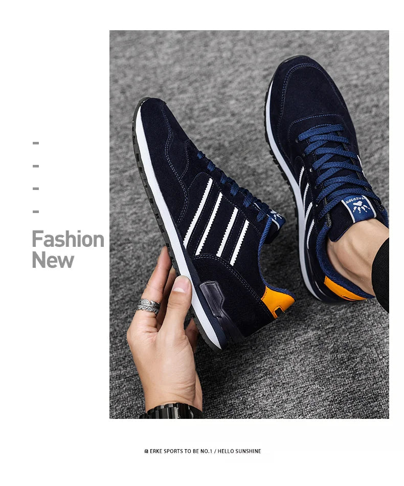 Künstliche Leder Männer Casual Schuhe Männlichen Frühjahr Männer Casual Licht Schuhe Sneakers Lac-up Wohnungen Atmungsaktive Freien Sapato