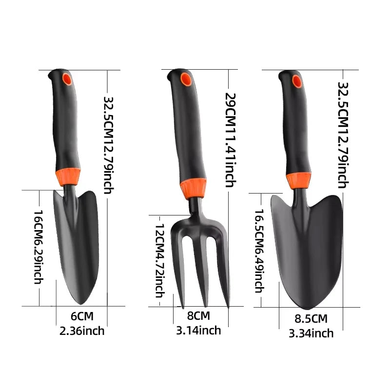 Gartengeräte Grubber Unkrautwerkzeug mit ergonomischem Griff für Rasen Garten Bauernhof Umpflanzung für Gartenarbeit Bonsai-Werkzeuge