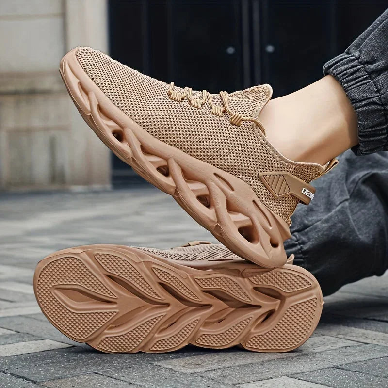 Männer Casual Sport Schuhe Atmungsaktive Leichte Turnschuhe Outdoor Mesh Schwarz Laufschuhe Athletisch Jogging Tenis Wanderschuhe