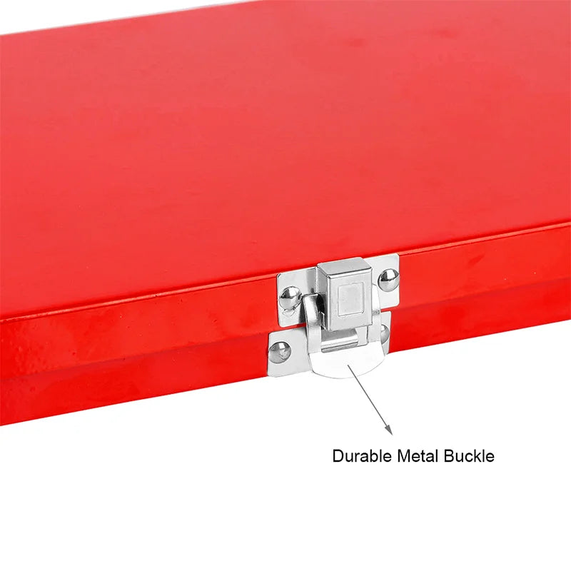 131-teiliges Gewindereparatur-Werkzeug-Set M5/M6/M8/M10/M12 Handwerkzeug zur Wiederherstellung beschädigter Gewindeschraubenschlüssel Spiralbohrer