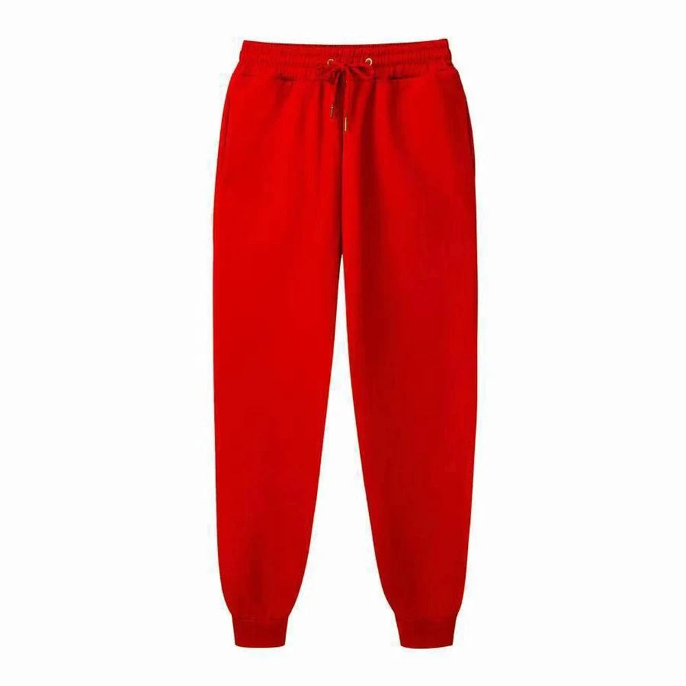 Mode Frauen Casual Sport Hosen Lauf Workout Jogging Warme Fleece Hosen Paar Solide Im Freien Jogginghose Streetwear