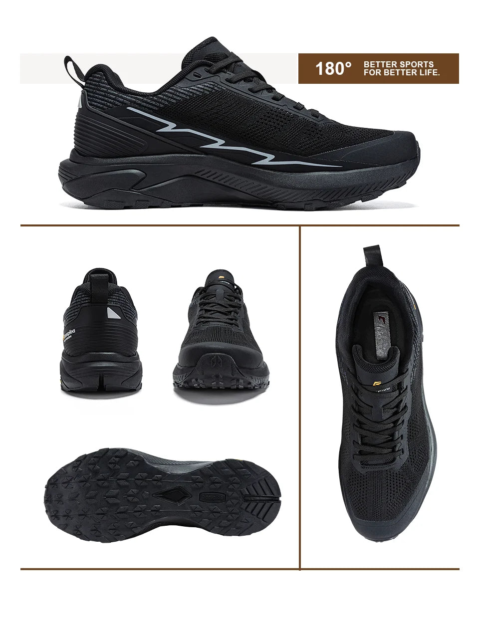 Baasploa Männer Wanderschuhe Komfort Tragen Beständig Outdoor Schuhe Männer Atmungsaktives Mesh Casual Turnschuhe Klettern Nicht-Slip Spitze Up