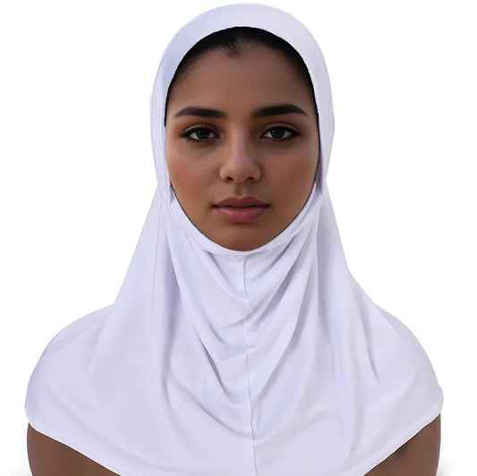 Soft Solid Modal Jersey Hijab Instant Hijab Scarf For Muslim Woman Hijabs Ladies Casual Wraps Islamic Headscarf Turban 68*68cm.