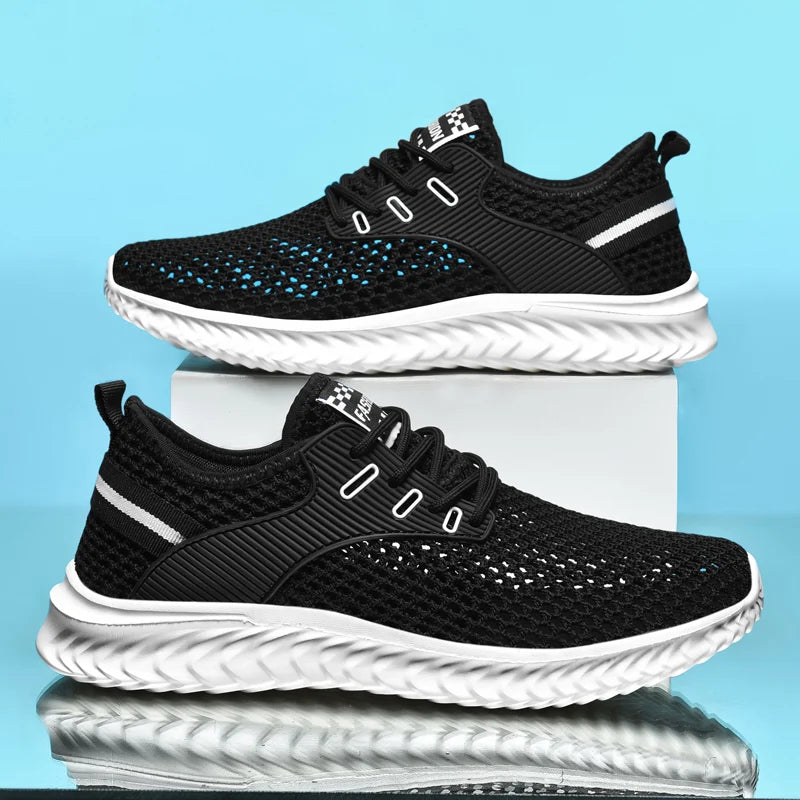 Sommer Herren Sneakers atmungsaktive und leichte Herren Casual Tennis Sneakers Hollow Mesh Herren Laufschuhe Tenis Masculino