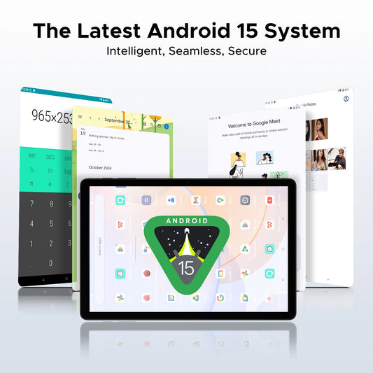 Doogee Tab A9+ Tablet Pc 11 Inch Android 15 20Gb Ram(4+16) 64Gb Rom 8580Mah Battery Dual Speakers Support Widevine L1 Tablet Pc.