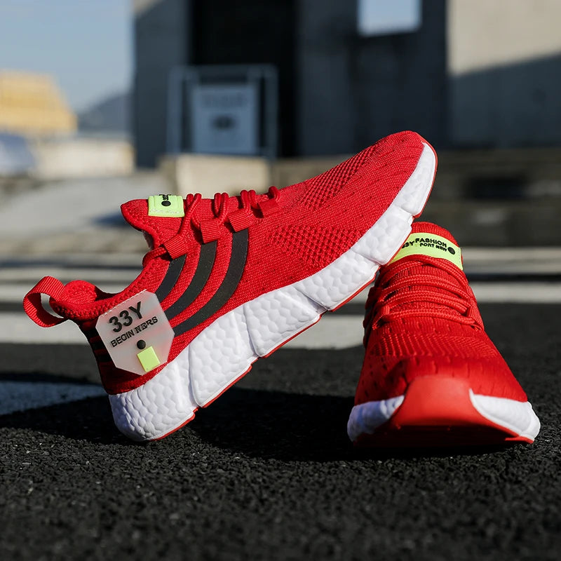 Männer Casual Turnschuhe Sommer Atmungsaktive Sportschuhe Leichte Outdoor Mesh Laufschuhe Athletisch Jogging Tenis Wanderschuhe