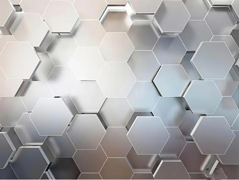 Benutzerdefinierte papel de parede 3d hintergrund Geometrische figur beule tapete friseur büro rezeption wand papier heimwerker