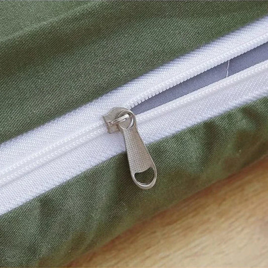 WASART 360° fully enclosed with zipper mattress protector cover couple/student single double bed sheet protection pad king size.