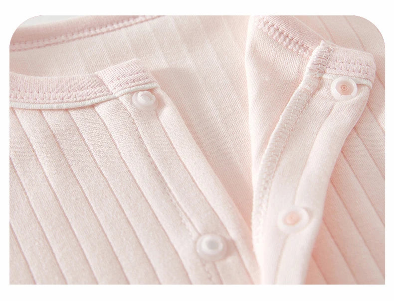 Frühling und Herbst 0-12 Monate Baby Strampler Hochwertige Neugeborene Mädchen Jungen 100 % Baumwolle Kleidung von Langarm Säuglingskleidung