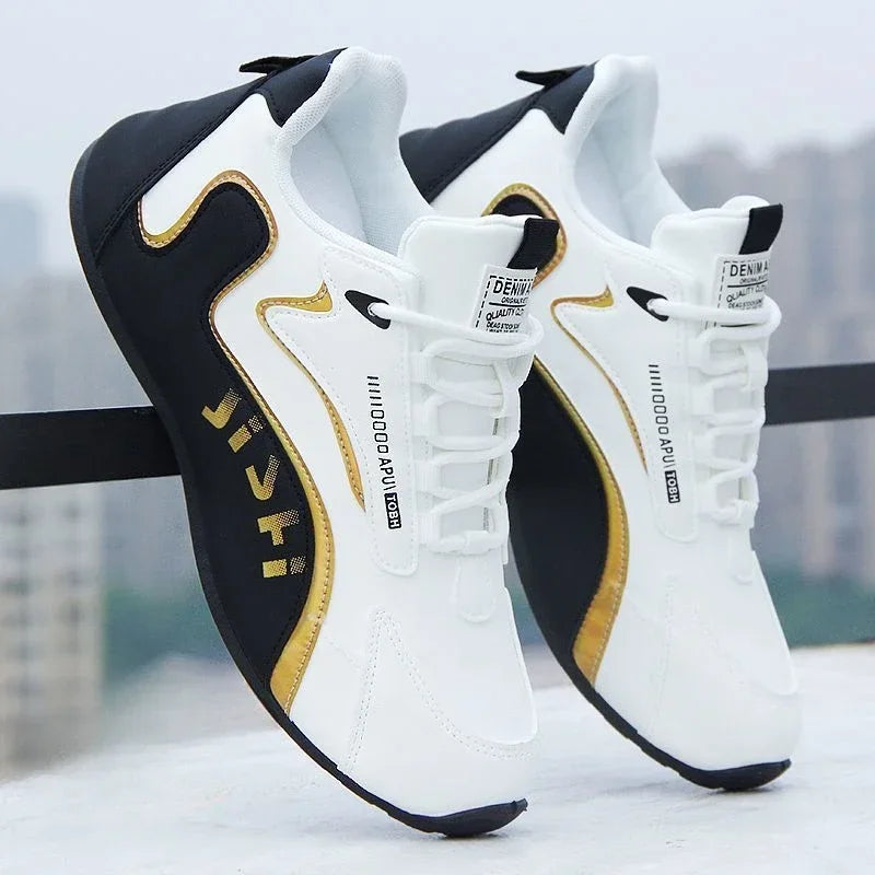 Männer PU Leder Wasserdichte Turnschuhe Casual Sport Schuhe Männer Leichte Atmungsaktive Flachen, Nicht-slip Tenis Schuhe Zapatillas Hombre