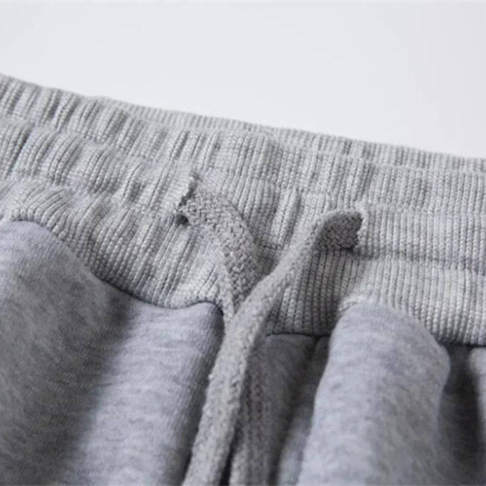 Männer Casual Jogginghose Fleece Sport Hosen Unisex Fashion Solid Lose Hosen Streetwear Herbst Winter Jogging Fitness Hosen