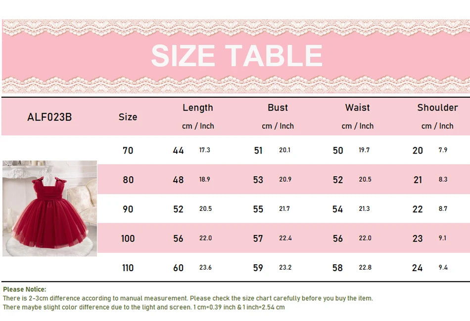 Kleinkind Rot Pailletten Mesh Kleid Mädchen Baby Einfarbig Neue Jahr Party Formale Kostüm Leistung Prinzessin Kleid Geburtstag Kleidung