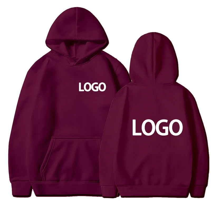 Maßge schneiderte bedruckte Männer Frauen Hoodie lose Freizeit kleidung Mode Langarm Kapuze Pullover Persönlichkeit Streetwear Sweatshirts