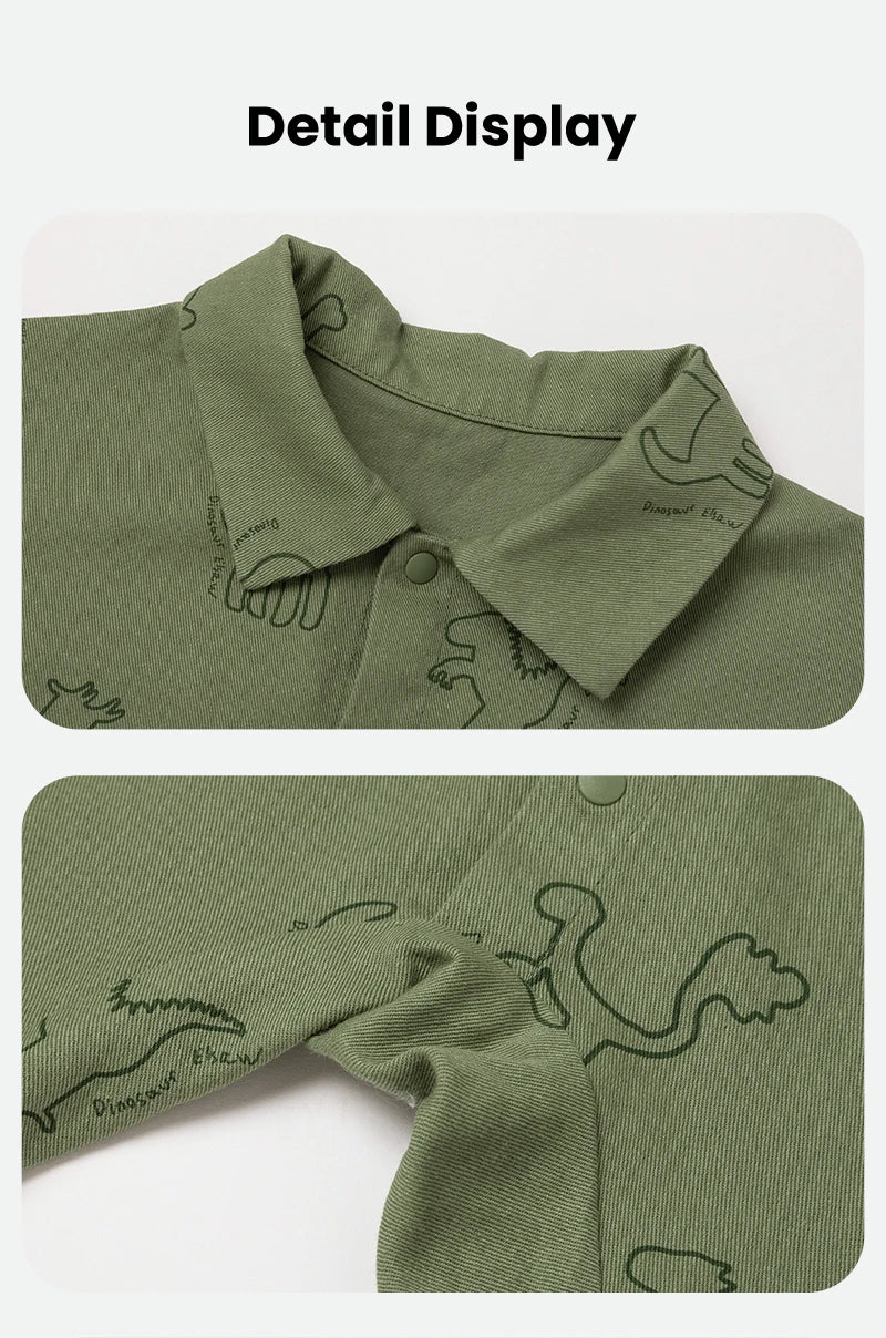 Mini Bala Outdoor Einteiliges Strampler-Set für Babys, Kinder-Arbeitskleidung, Krabbelanzug, Overall, Neu im Herbst und Winter 2024