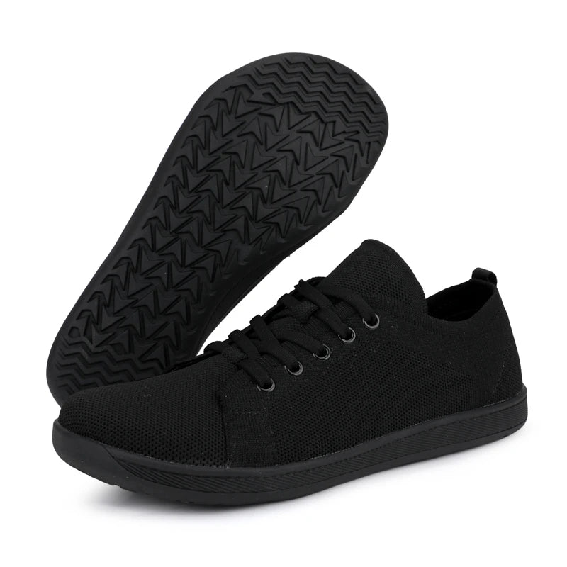 Barfußschuhe mit breiter Zehenpartie für Herren und Damen, minimalistische Wandersneaker | Zero Drop Sole | Atmungsaktives Mesh