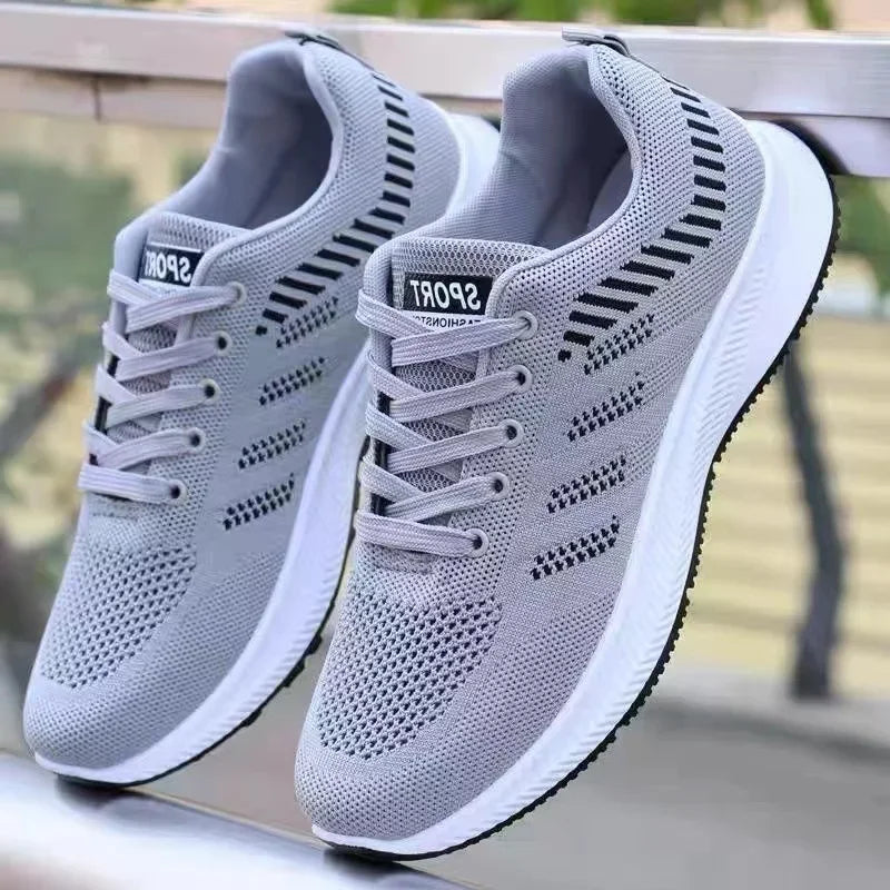 Neue Herrenschuhe, modische Turnschuhe, lässige Hausschuhe, atmungsaktive Laufschuhe, Outdoor-Walking-Training, Tennisschuhe