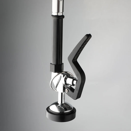 KEMAIDI Commercial Kitchen Faucet with Pull Down Sprayer Industrial Pre Rinse Spring Faucets Mixer for Kitchen Multi-Functional