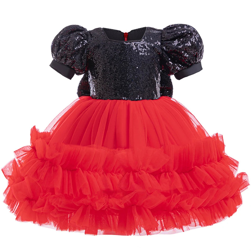 Kleinkind Disney Mickey Minnie Maus Cosplay Kleid Baby Mädchen Jungen Polka Dot Outfits Kinder Halloween Geburtstag Nette Kleidung Sets