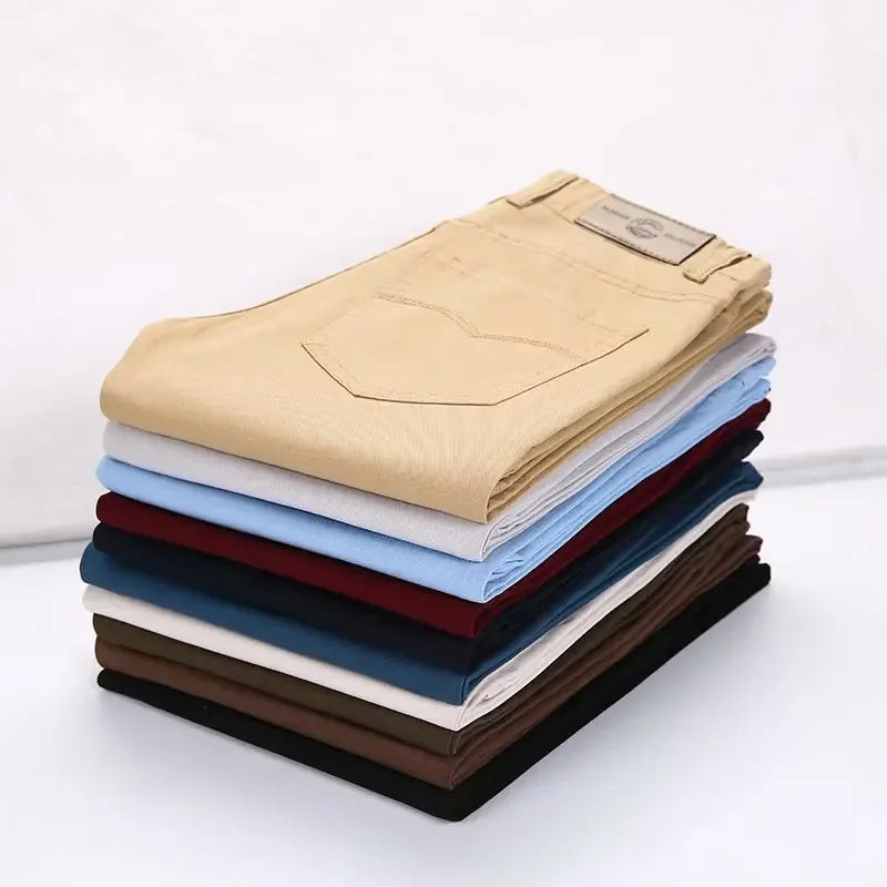 Frühling Sommer männer Hosen Farbe Gerade Bein Hosen Jugend männer Tragen Koreanischen Stil Slims Glättet Silhouette Dünne handel Hosen