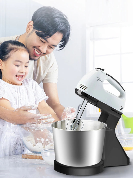 110V/220V Stand Food Mixers Kitchen Electric Food Blender Desktop Egg Whisk Cream Cake Dough Kneader Milk Frother Food Processor.