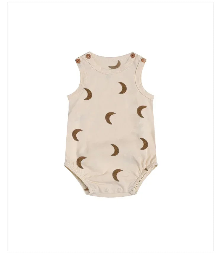 0-24M Neugeborenen Kind Baby Jungen Mädchen Kleidung Drucken Baumwolle Strampler Nette Süße Einteilige Overall Sommer Neue geboren Outfit