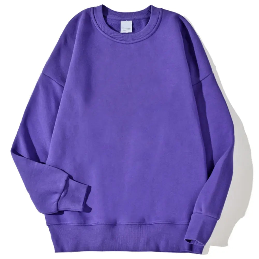 Herbst Winter Frauen Solide Hoodie Mode Warme Fleece Pullover Weiche Atmungsaktive Oansatz Sweatshirt Casual Oversize Weibliche Kleidung