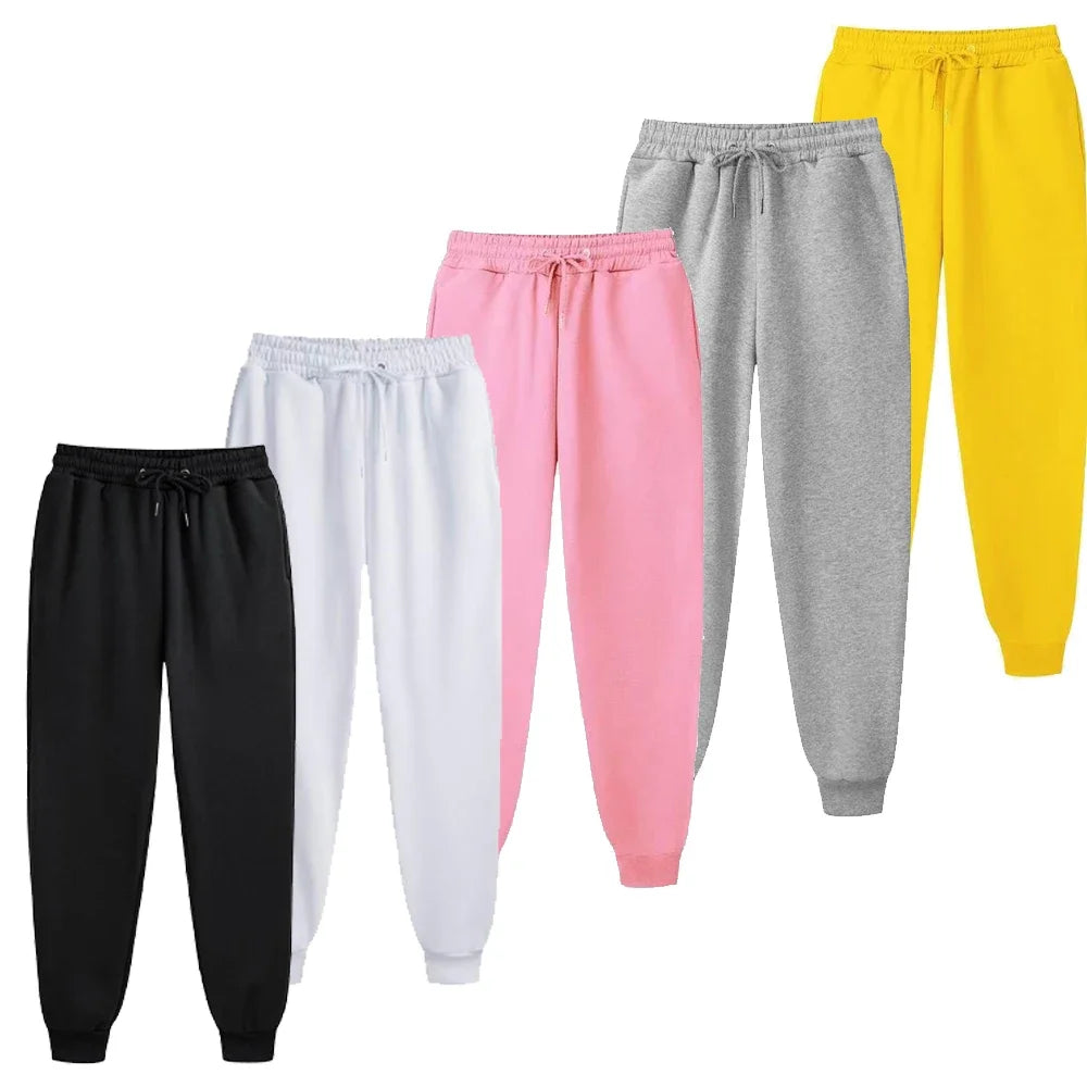 Männer Casual Jogginghose Fleece Sport Hosen Unisex Fashion Solid Lose Hosen Streetwear Herbst Winter Jogging Fitness Hosen