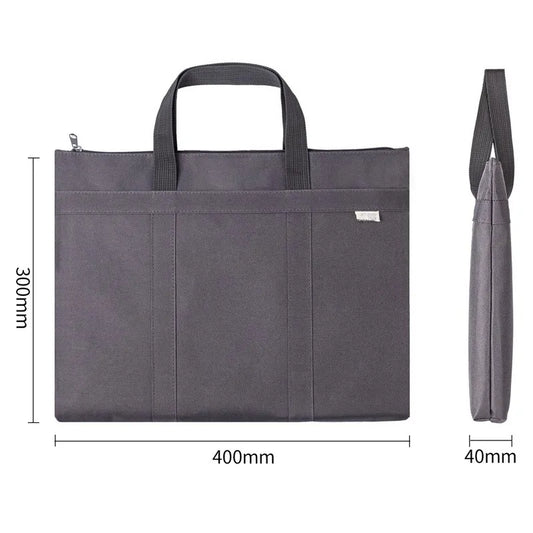 Portable document bag Oxford cloth business and leisure briefcase men and women portable document bag.