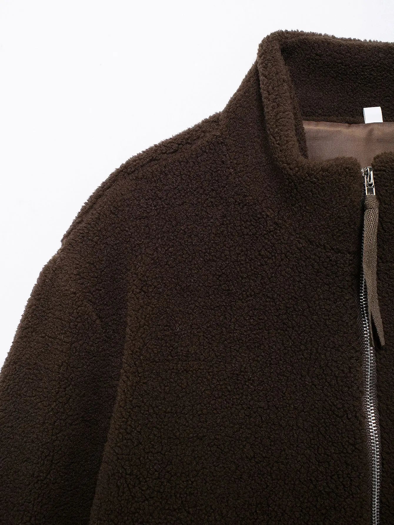Winter Fleece frauen Mantel Zipper Stehkragen Lose Verdickt Mantel frauen Herbst Warme Neue Casual Trendy frauen Mantel