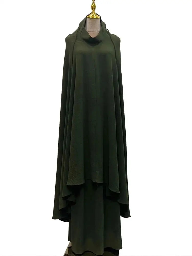 Ramadan Khimar Abaya Saudi Arabia Turkey Islam Muslim Hijab Dress Robe Femme Musulmane Prayer Clothes Abayas For Women Kebaya