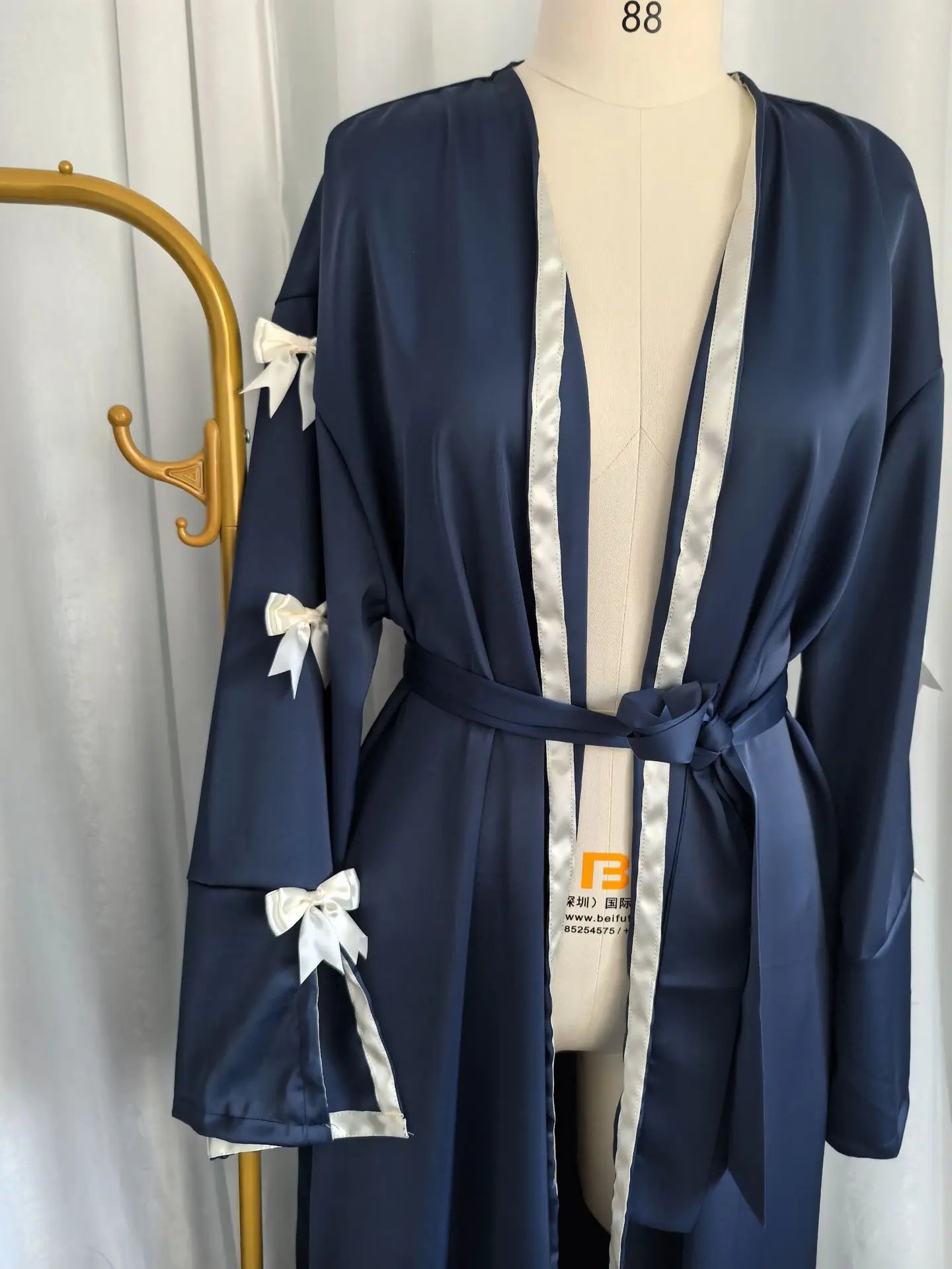 Eid Muslimischen Bogen Abaya Frauen Kleider Jalabiya Vestidos Largos Split Hülse Ramadan Marokko Dubai Lange Robe Party Islam Kaftan 2025