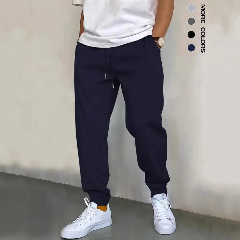 Men's Casual Pants Fashion Drawstring Casual Pants Joggers Workout Running Gym Fitness Sports Trousers Streetwear Trousers S-3XL.