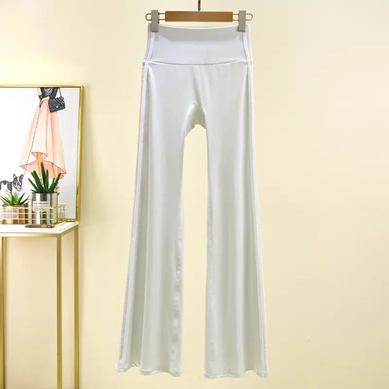 Women's High Waist Yoga Pants Flared Sport Leggings Workout Flared Leggings Casual Wear Comfortable Activewear Gym Leggings.