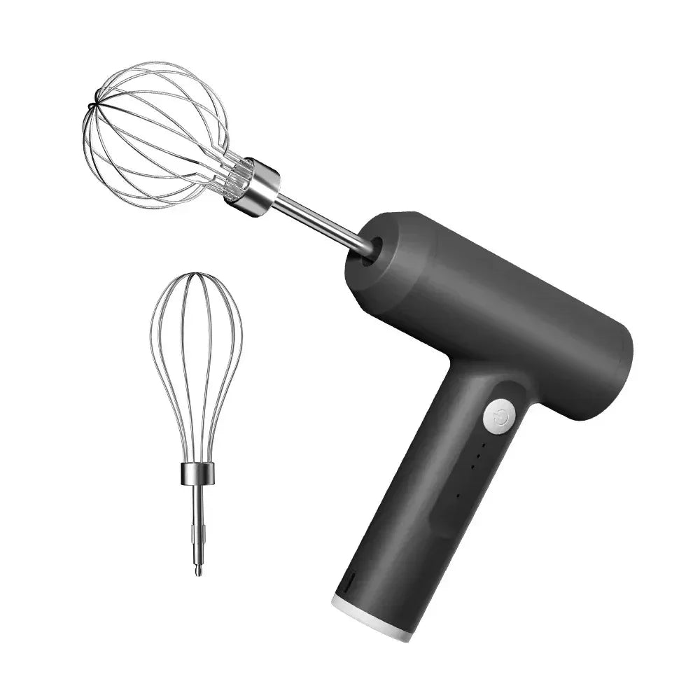 portable Handheld Electric Egg Beater Mini Battery Powered Milk Frother Coffee Drink Mixer Milk Foamer Kitchen Tools