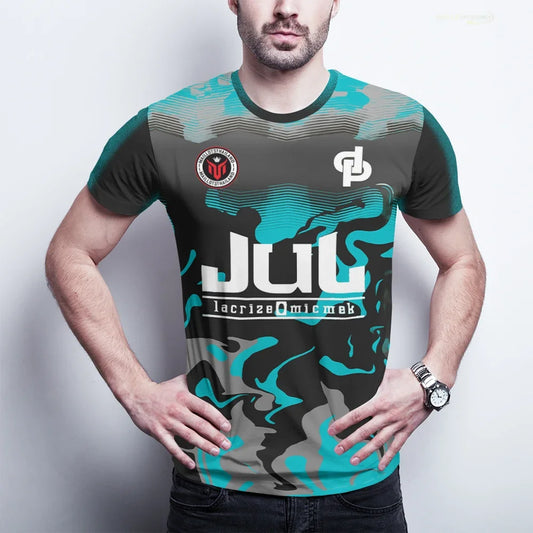 New Summer Vest JUL Jersey Chikita Teenagers' Breathing Rapid Drying Training Football T-shirt Men's and Women's Fashionable Spo.