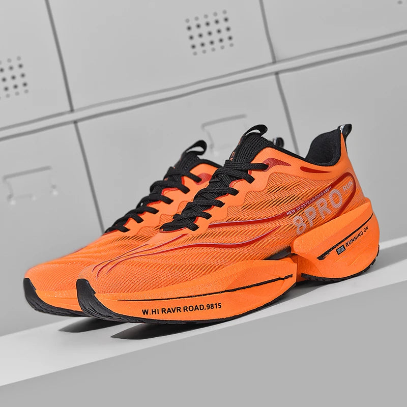 Neue männer Turnschuhe Hohe Qualität Carbon Platte Laufschuhe Stilvolle Atmungsaktive Casual Sportschuhe Männliche Trainer Tennis Schuhe