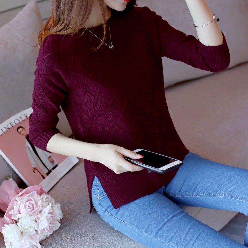 Wtempo Herbst Winter Basic Roll kragen pullover Strick boden warme Pullover Damen Pullover Langarm Pullover Pullover Tops