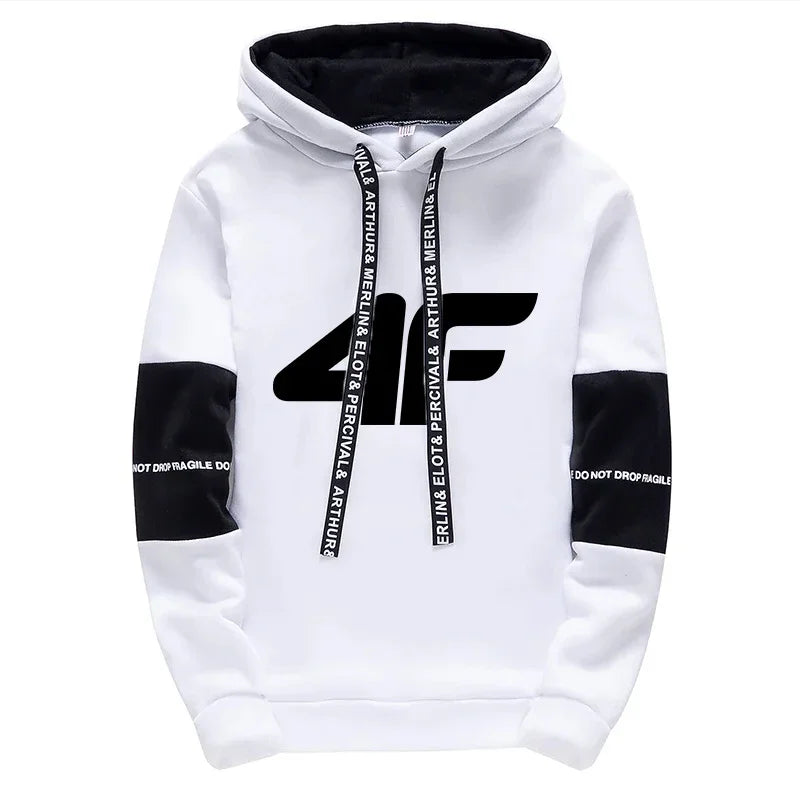 Sport Hot Sale Herren-Trainingsanzug mit Kapuze, langen Ärmeln, lässige einteilige Sweatshirts und tägliche Jogginghosen, bequemes Outdoor-Joggen