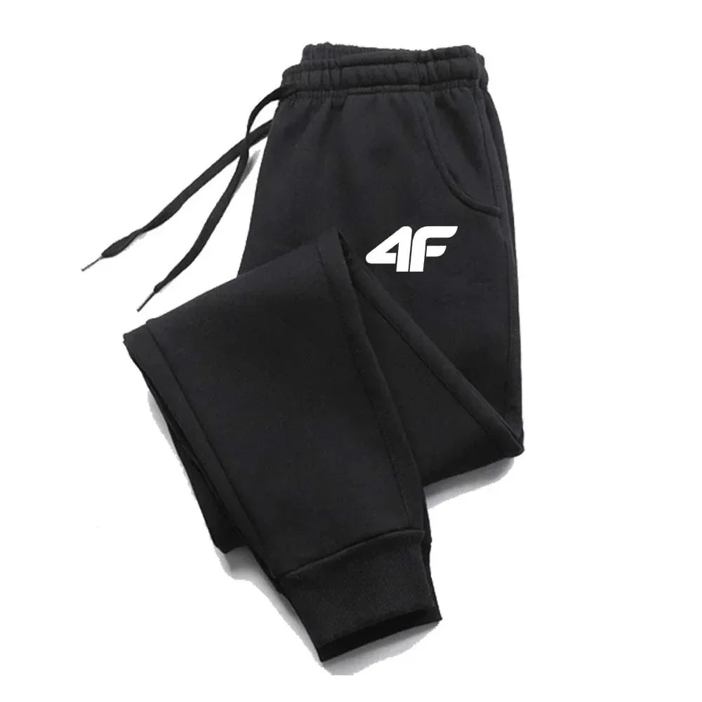4F Men's Creativity Printed Jogging Pants, Fitness Joggers, Running Pants, Training Sport Trousers, Sportswear Sweatpants,.