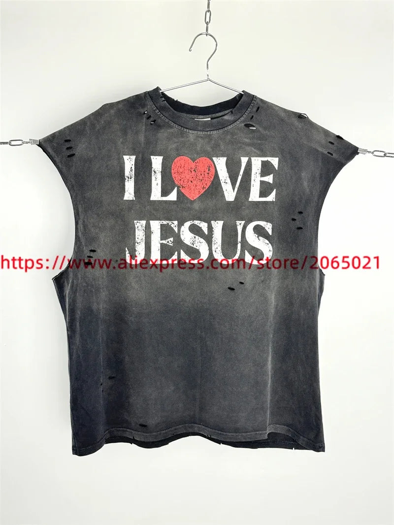 SAINT Vintage NIN Nine-inch Nail T-Shirts Best Quality Vintage Washed T Shirt Tee Tops