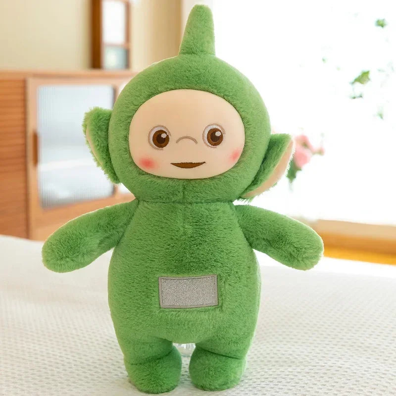 MINISO Teletubbies cartoon doll plush toy soothing doll receiver cute doll decoration boy and girl birthday Halloween gift..