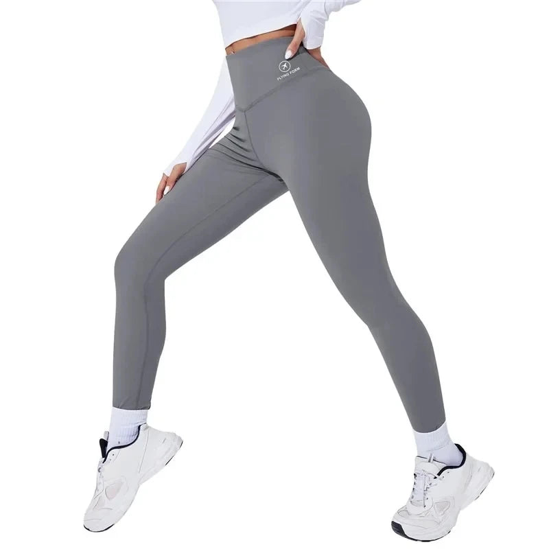 1pc Frauen Hohe Taille Yoga Leggins Gym Sport Strumpfhosen Frau Laufhose Sexy Butt Hebe Leggings Gym Fitness Push-Up leggins 