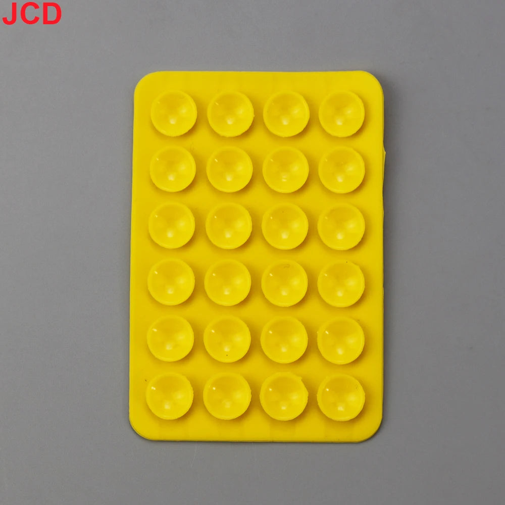 JCD 24 Square Thickened Silicone Suction Cup Suction Cups Mobile Phone Tablet Luggage Suction Cup Universal Charger Leather Case.