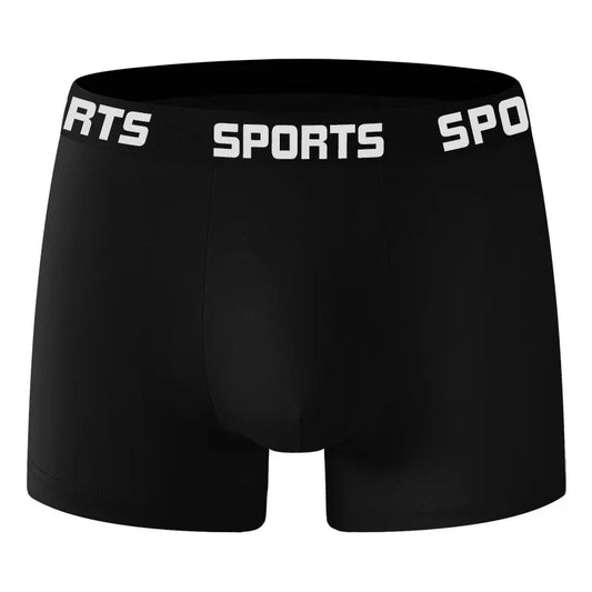 10 Teile/paket Männer SPORT Boxer Shorts Unterwäsche Komfort Trend Höschen Mann Einfache Atmungsaktive Unterhose Sexy Männliche Intime Höschen
