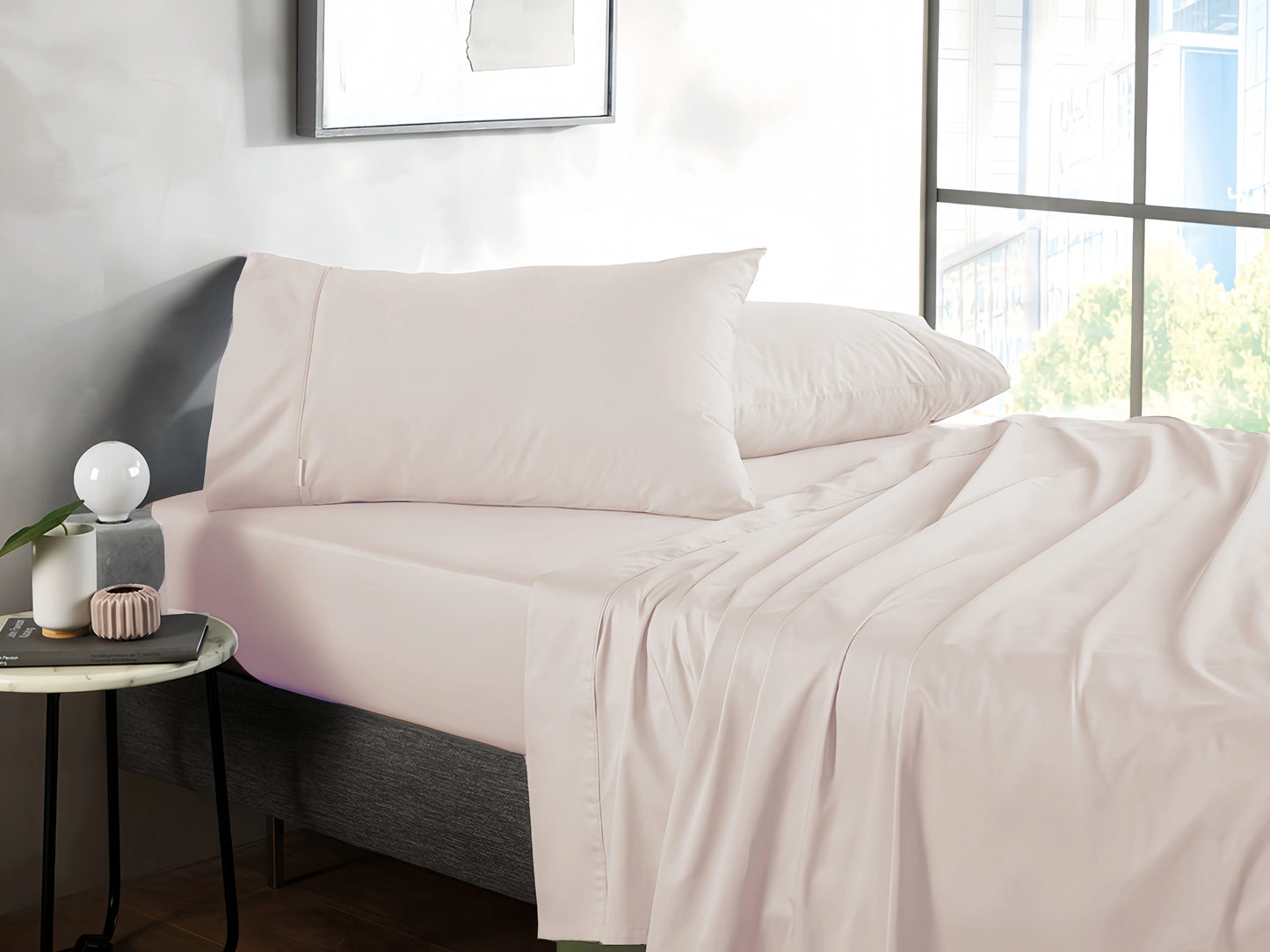 1200 TC, 100% Egyptian Cotton, Bed Sheets Set, Flat Fitted Sheet Duvet Cover, All US AU Size ,Solid Colors Customize