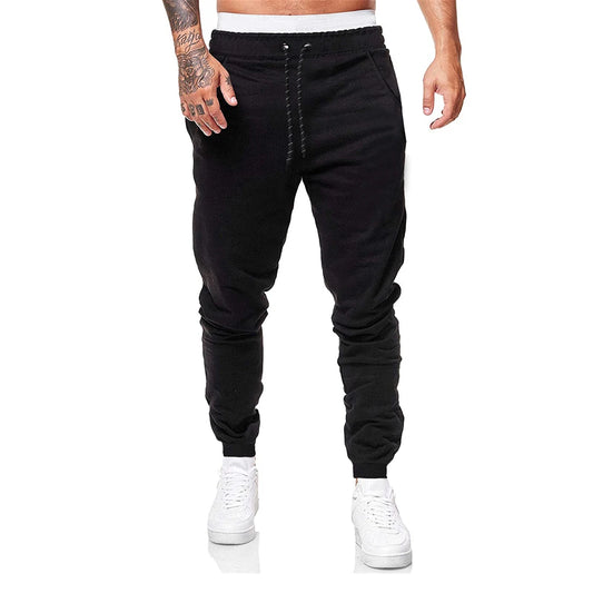 FGKKS 2023 New Loose Sport Pants Men's Slim-Fit Trend Straight Running Trouser High-Quality Design Casual Sweatpants Male.