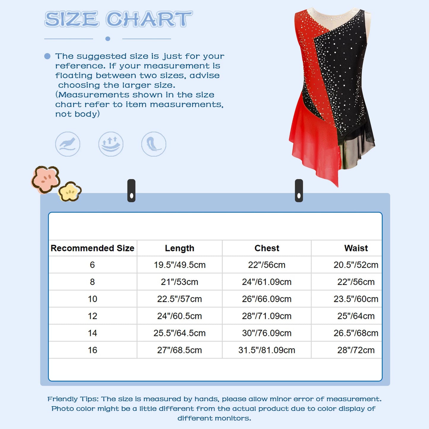 6-16Y Mädchen Ärmelloses Eiskunstlauf Trikot Kleid Ballett Rhythmische Gymnastik Lyrical Dance Body Bühne Leistung Dancewear